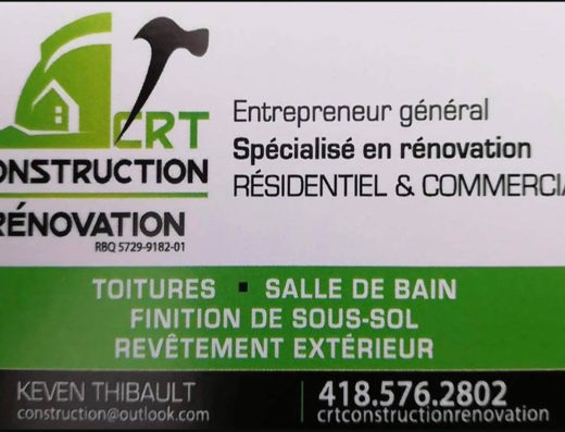 CRT CONSTRUCTION RÉNOVATION