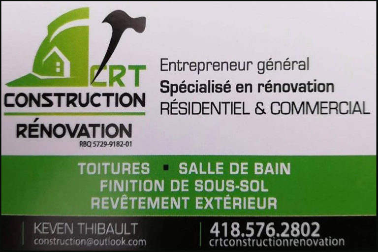 CRT CONSTRUCTION RÉNOVATION