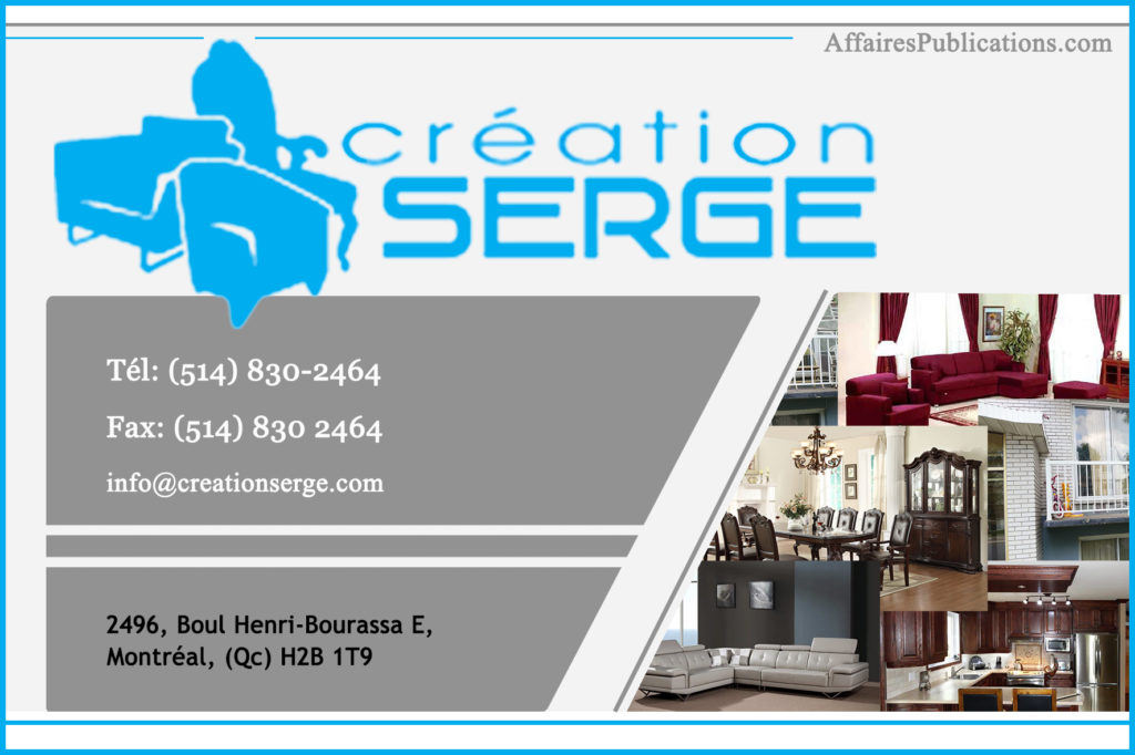 CRÉATIONS SERGE ENR