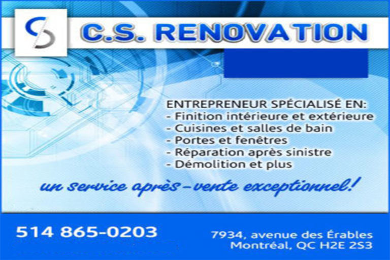 CS RÉNOVATION