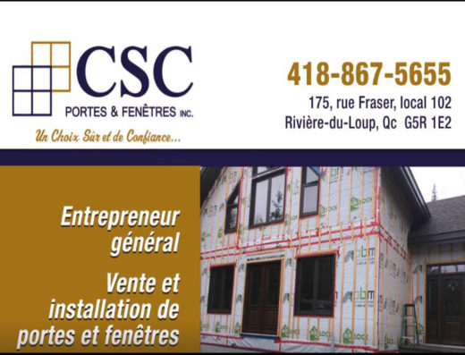 CSC PORTE & FENÊTRES INC
