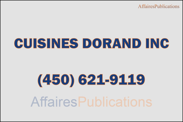 CUISINES DORAND INC