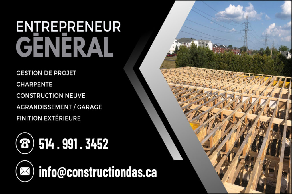 CONSTRUCTION D.AS INC