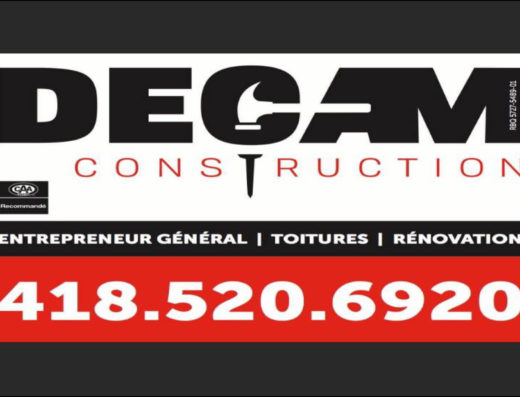 DECAM CONSTRUCTION RÉNOVATION INC