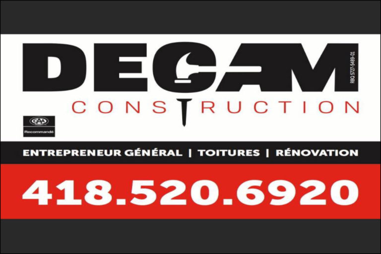 DECAM CONSTRUCTION RÉNOVATION INC