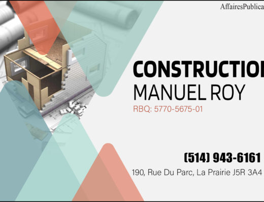 CONSTRUCTION MANUEL ROY INC