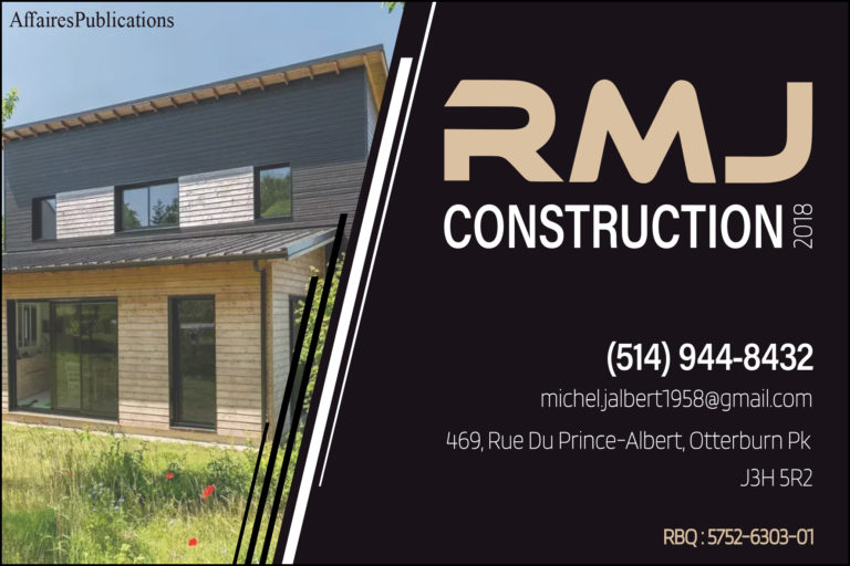 CONSTRUCTION RMJ 2018 INC