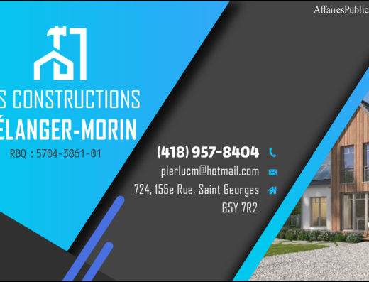 LES CONSTRUCTIONS BÉLANGER-MORIN INC