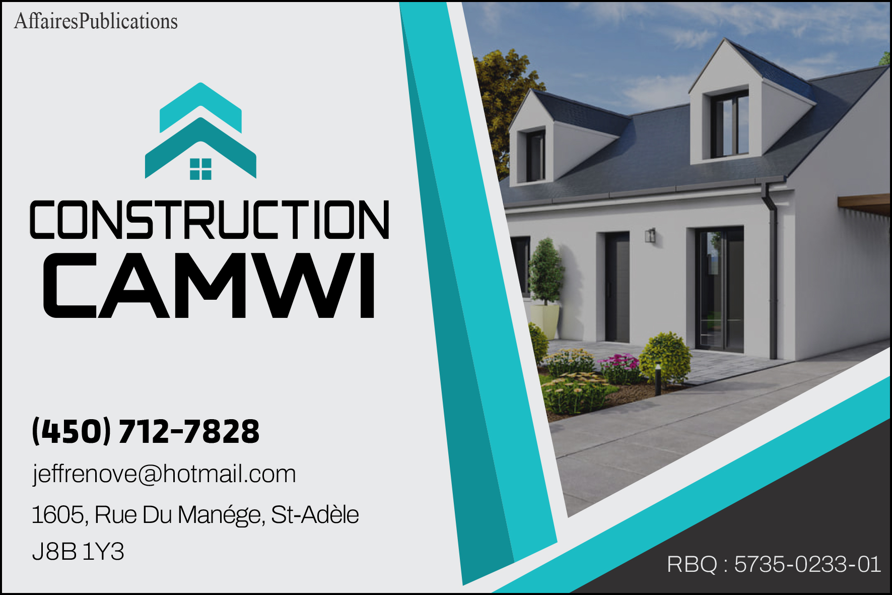 CONSTRUCTION CAMWI INC