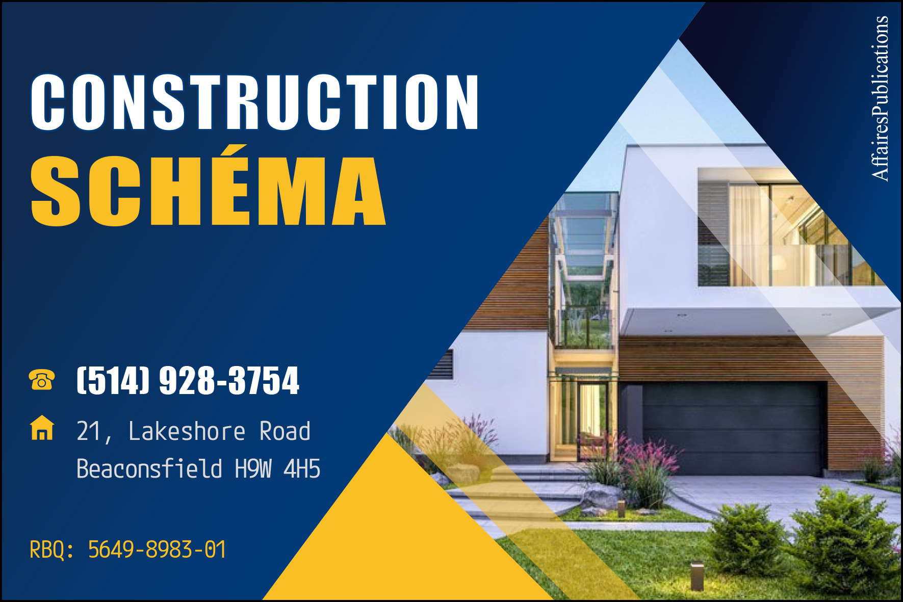 CONSTRUCTION SCHÉMA INC