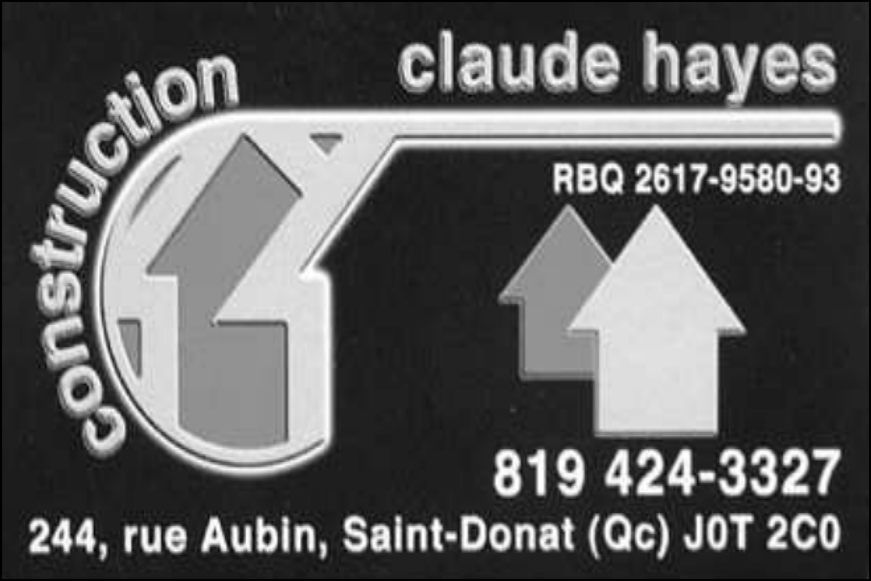 CONSTRUCTION CLAUDE HAYES INC