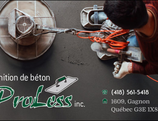FINITION DE BÉTON PROLESS