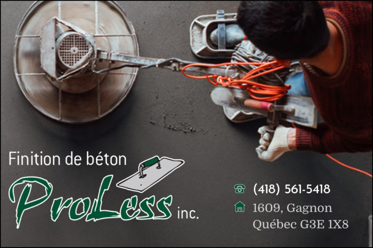 FINITION DE BÉTON PROLESS