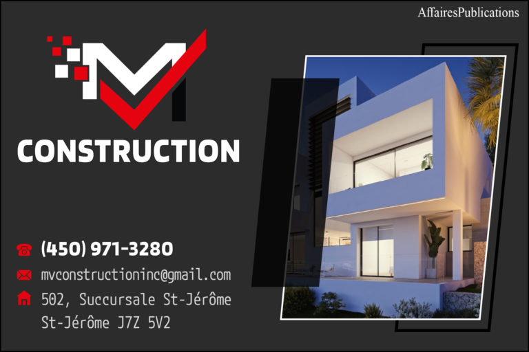 MV CONSTRUCTION INC