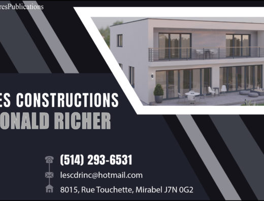 LES CONSTRUCTIONS DONALD RICHER