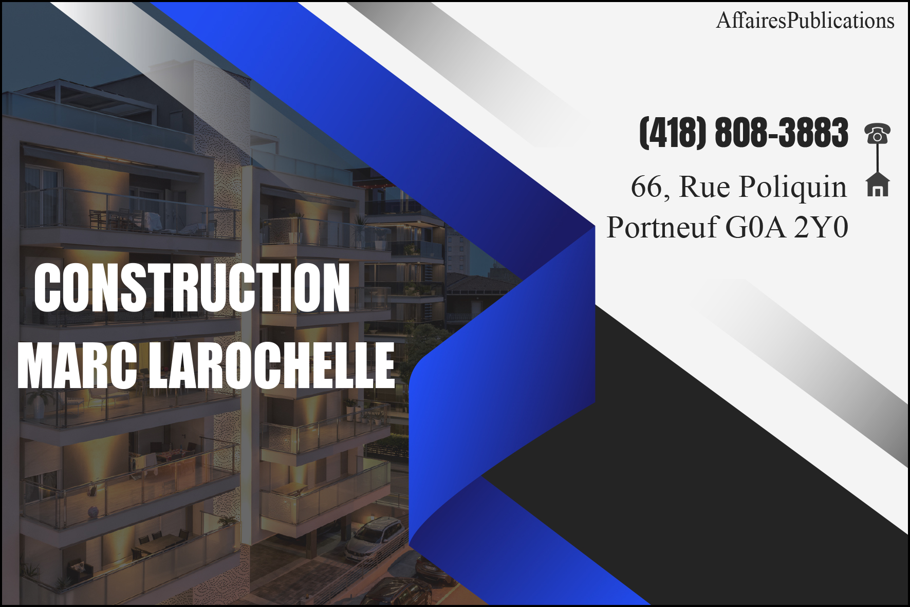 CONSTRUCTION MARC LAROCHELLE