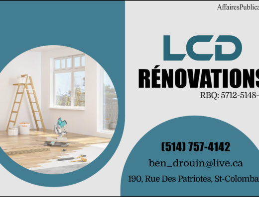 RÉNOVATIONS LCD INC