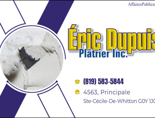 ÉRIC DUPUIS PLÂTRIER INC