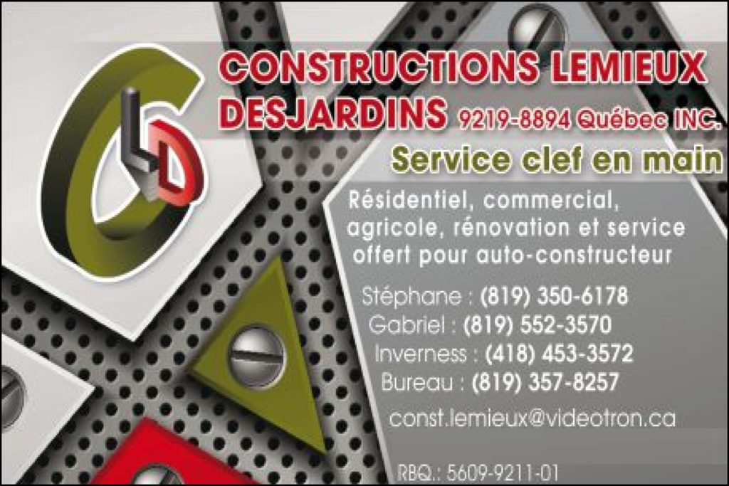 CONSTRUCTION LEMIEUX DESJARDINS