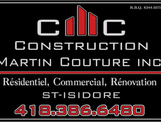 CONSTRUCTION MARTIN COUTURE