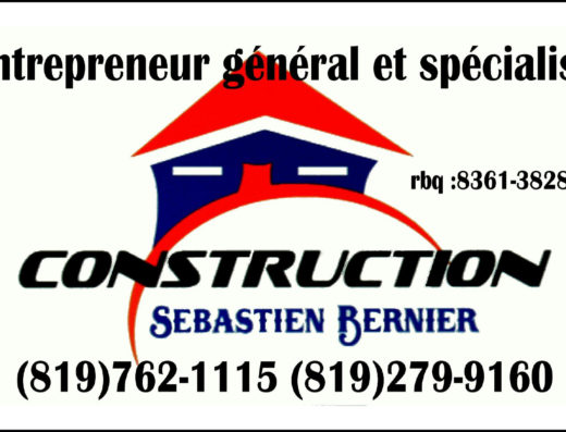 CONSTRUCTION SÉBASTIEN BERNIER