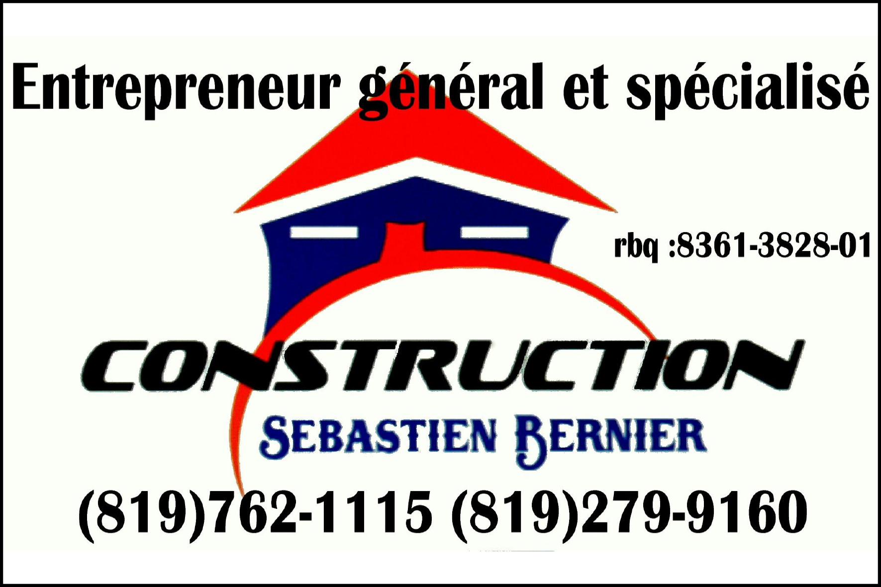 CONSTRUCTION SÉBASTIEN BERNIER