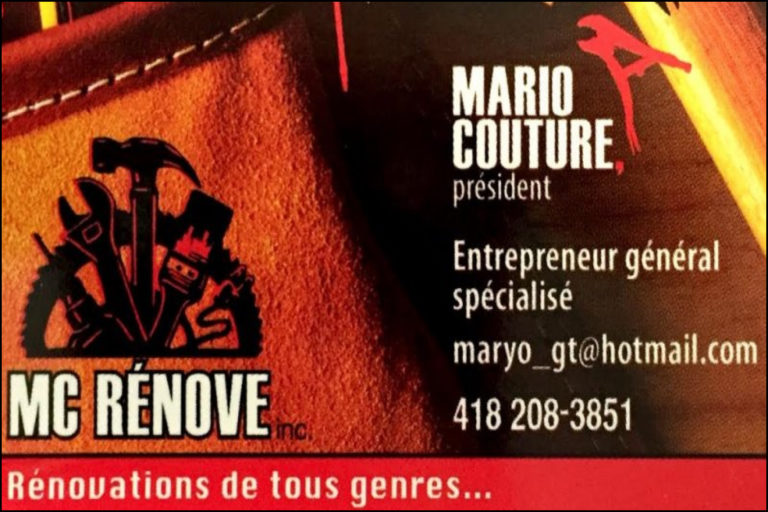 MC RÉNOVE INC