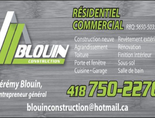 BLOUIN CONSTRUCTION