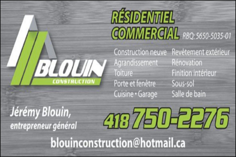 BLOUIN CONSTRUCTION