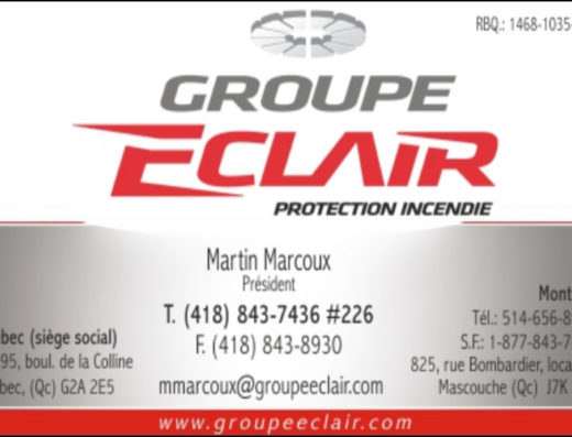 LES GICLEURS ÉCLAIR INC