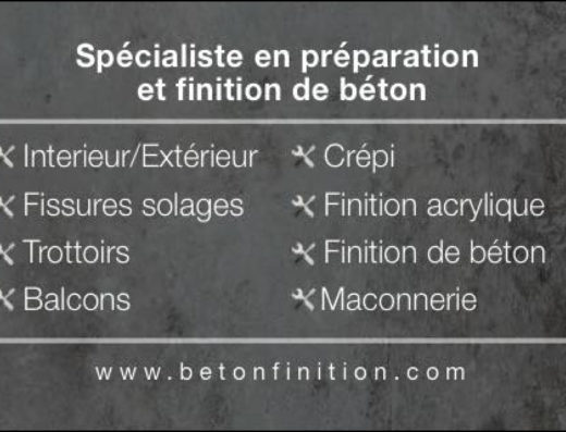 BÉTON FINITION INC