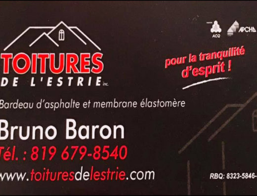 TOITURES DE L&rsquo;ESTRIE INC