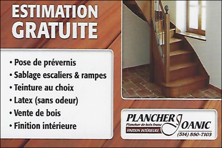 PLANCHER JOANIC