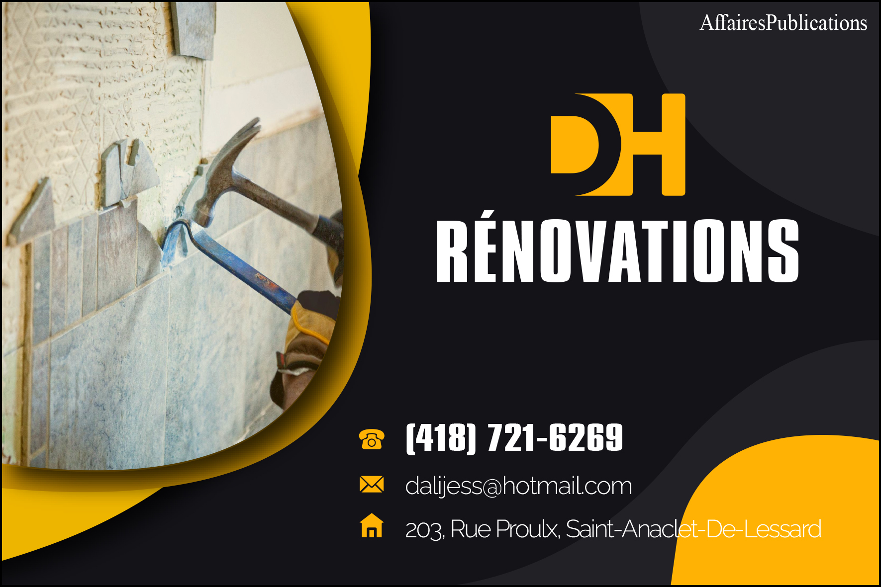 RÉNOVATIONS DH