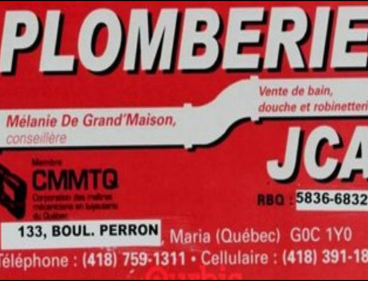 PLOMBERIE JCA INC
