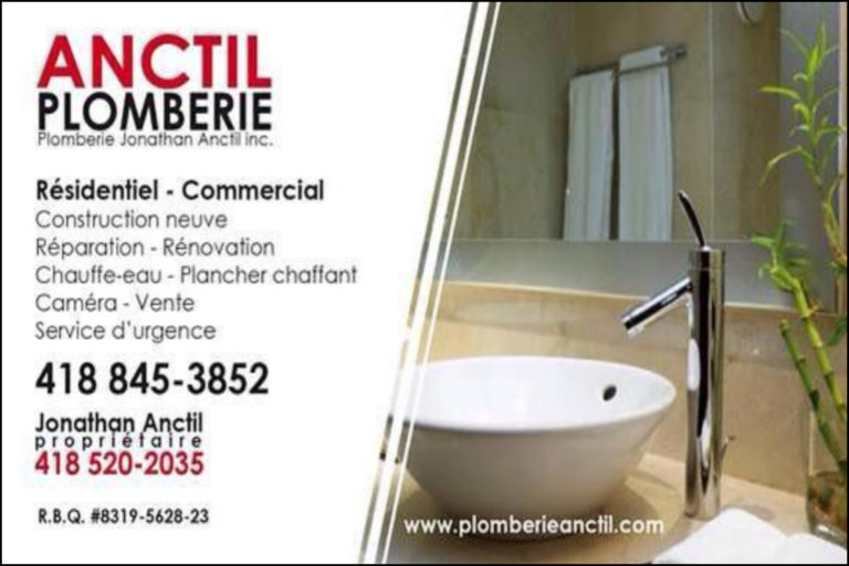 PLOMBERIE JONATHAN ANCTIL