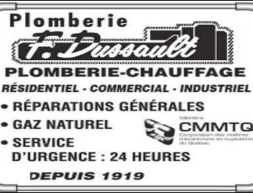 PLOMBERIE F DUSSAULT INC