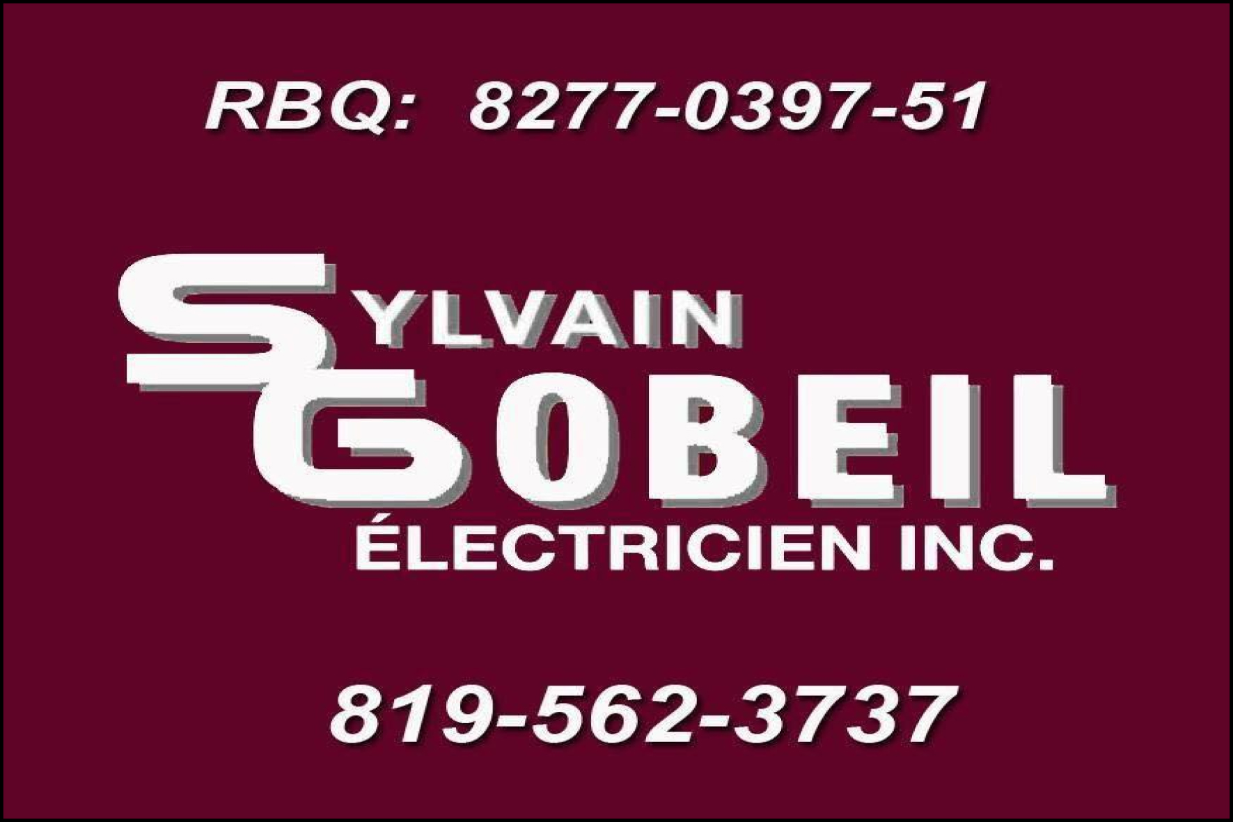 SYLVAIN GOBEIL ÉLECTRICIEN INC