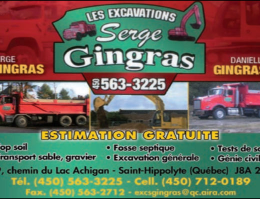 EXCAVATIONS SERGE GINGRAS