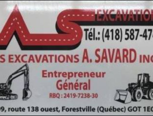 EXCAVATION A SAVARD INC