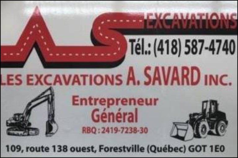 EXCAVATION A SAVARD INC