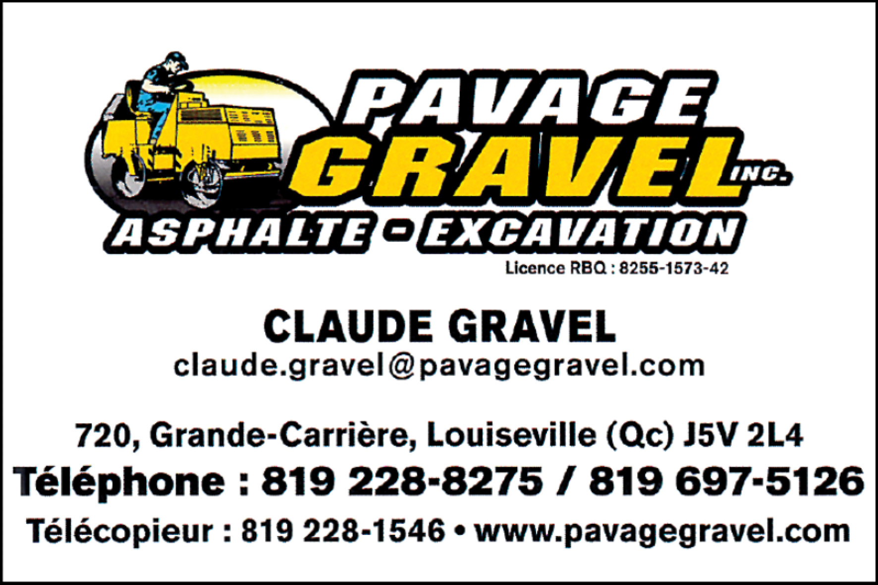PAVAGE GRAVEL INC