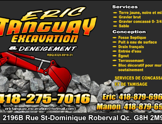 ÉRIC TANGUAY EXCAVATION