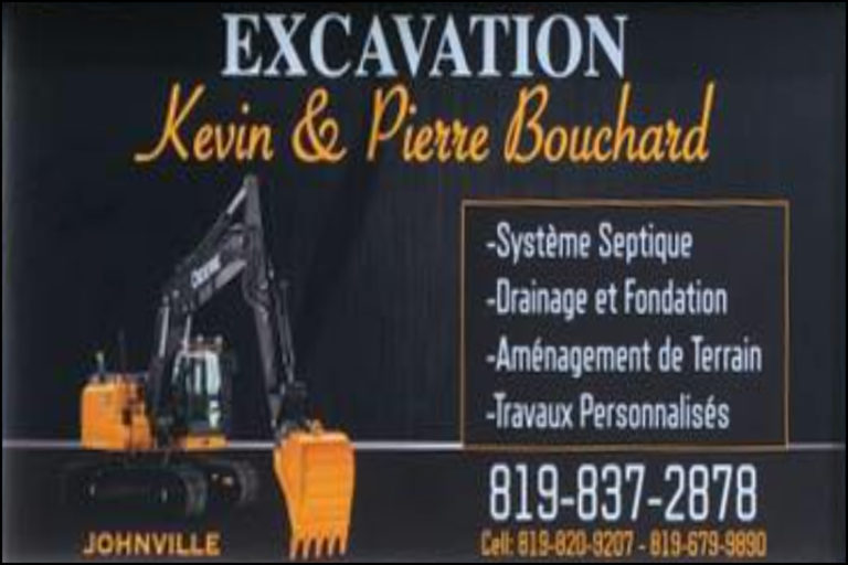 EXCAVATION KEVIN BOUCHARD