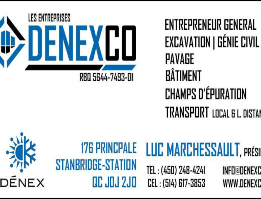 LES ENTREPRISES DÉNEX INC