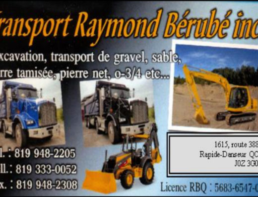 TRANSPORT RAYMOND BÉRUBÉ INC