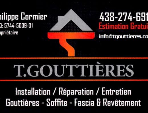 T.GOUTTIÈRES