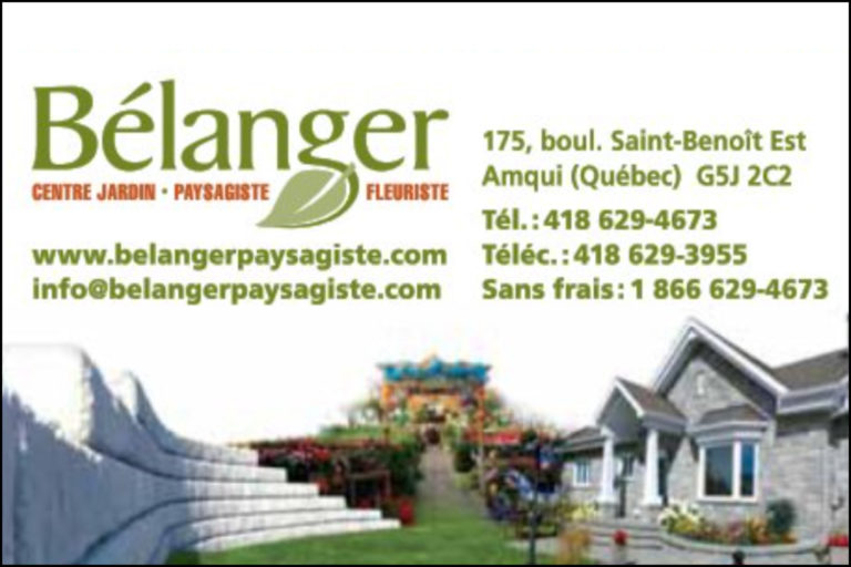 MAURICE BELANGER PAYSAGISTE INC