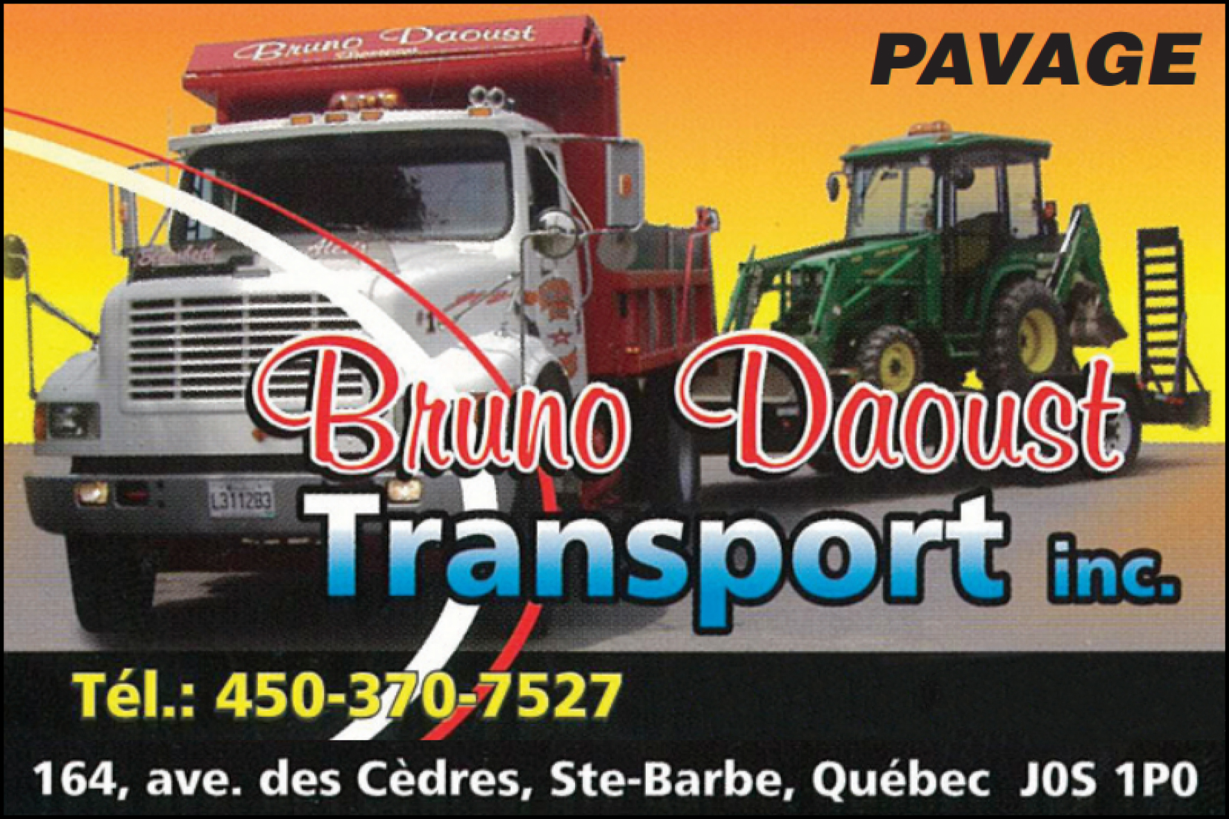 BRUNO DAOUST TRANSPORT