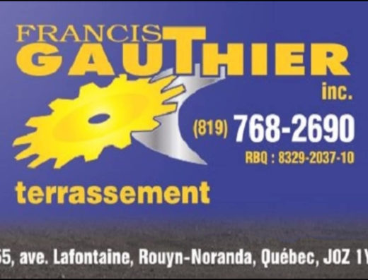 FRANCIS GAUTHIER TERRASSEMENT